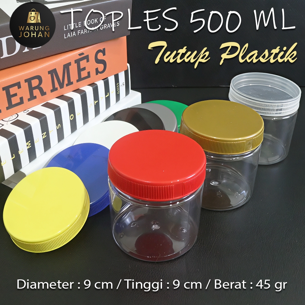 TOPLES PLASTIK 500ML / TOPLES TABUNG 500 ML / TOPLES 500ML