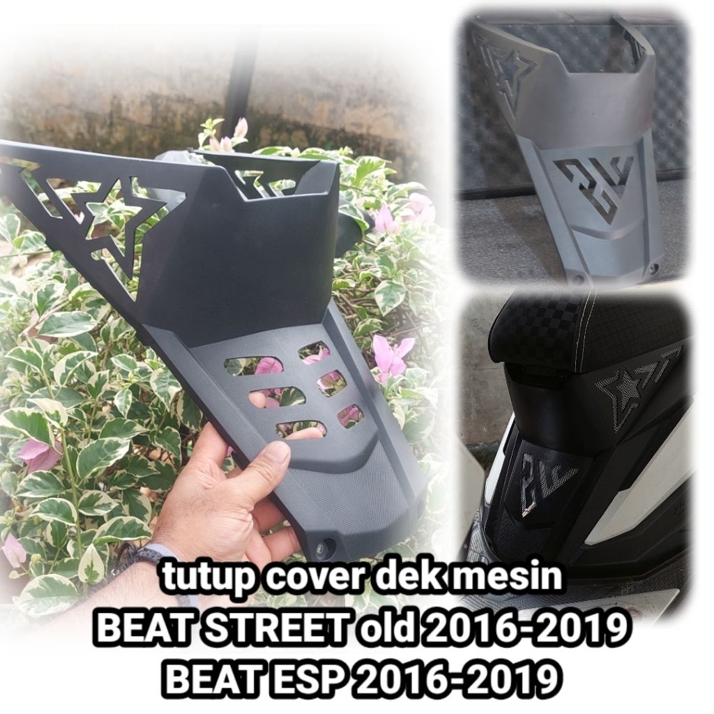 COVER CENTER TENGAH TUTUP MESIN BAWAH JOK BEAT ESP 2016-2019 coak custom