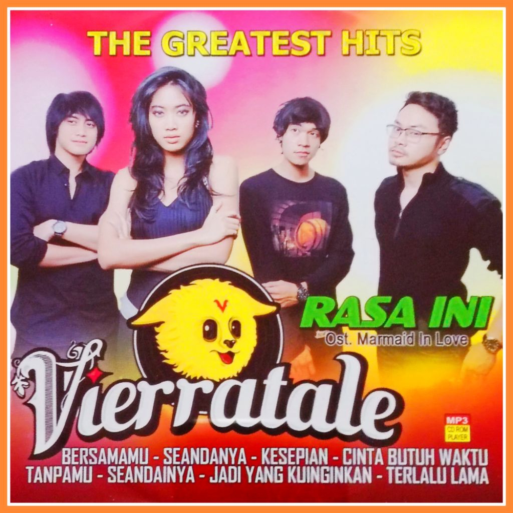 Kaset MP3 Musik Lagu Vierratale - Rossa Album Pilihan Vierra Terviral