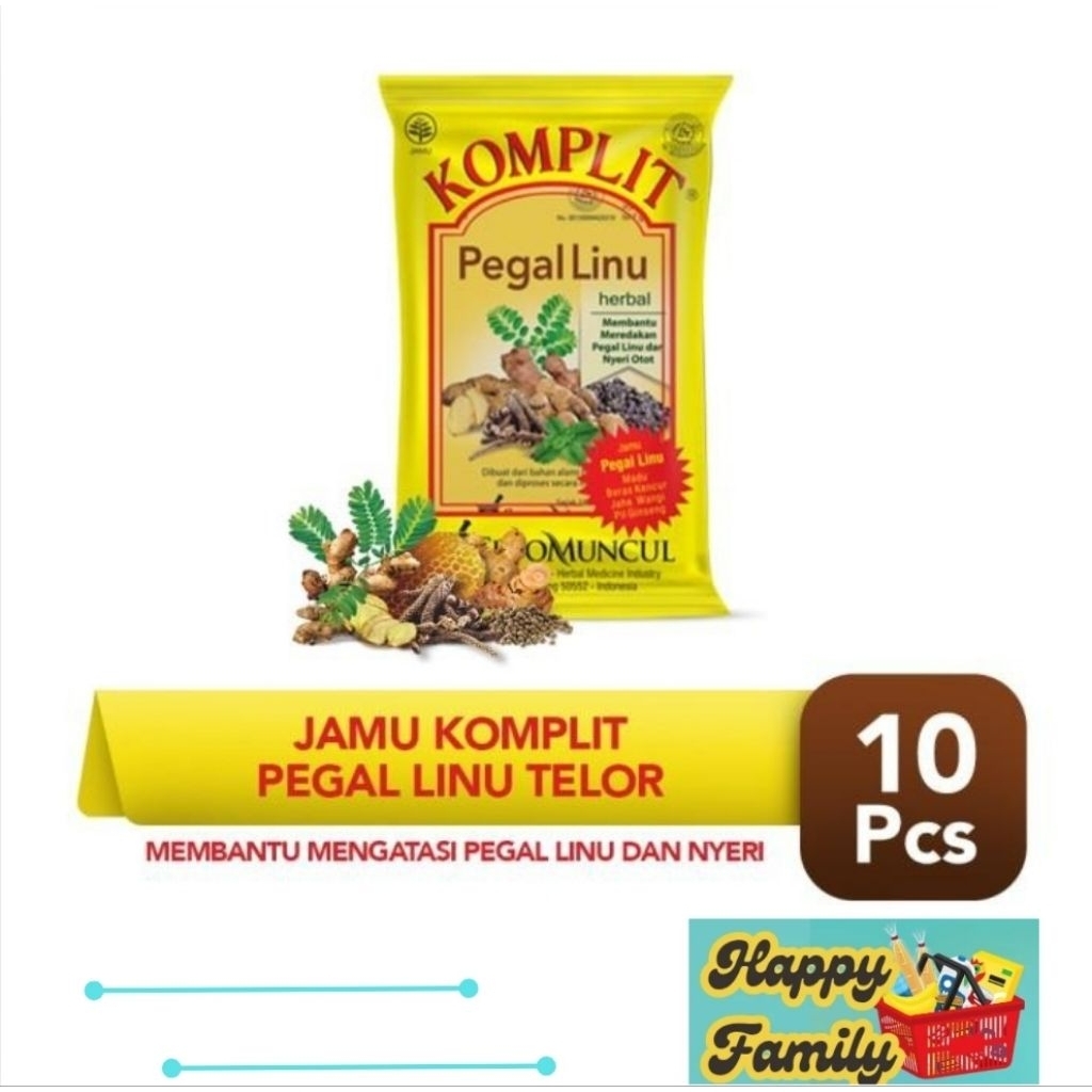 Jamu Komplit Sidomuncul Plus Telor