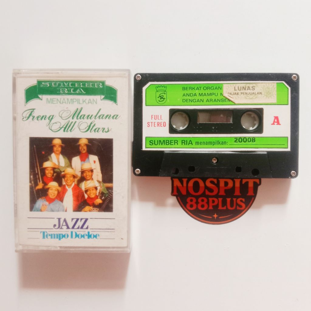 kaset lawas IRENG MAULANA ALL START - JAZZ TEMPO DOELOE ( SUMBER RIA ) D33