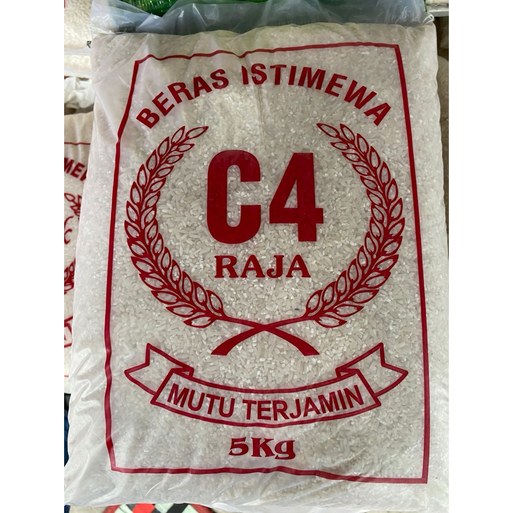 BERAS C4 RAJA MERAH 5 KG