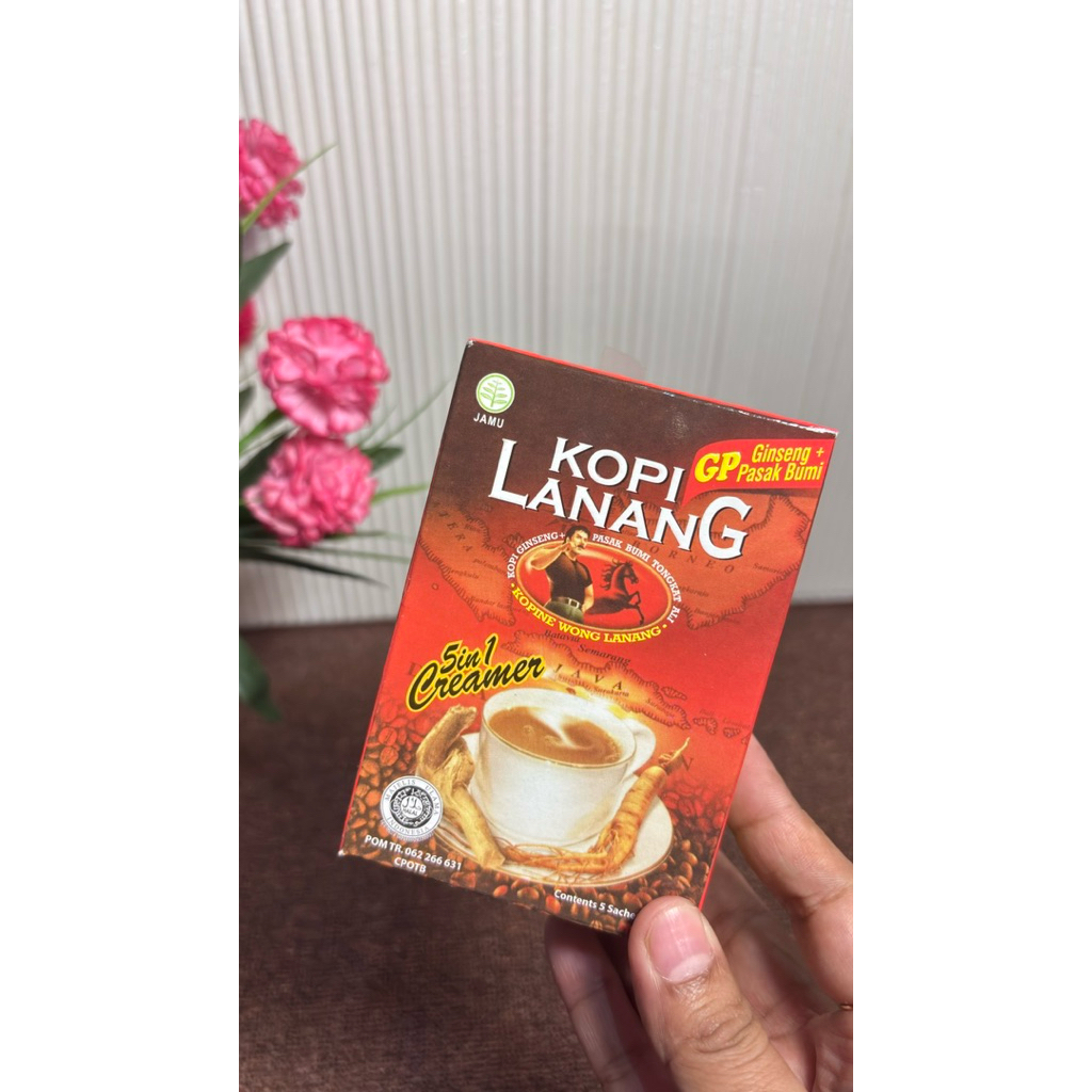 Kopi Lanang Kopi Stamina Pria Ginseng Pasak Bumi