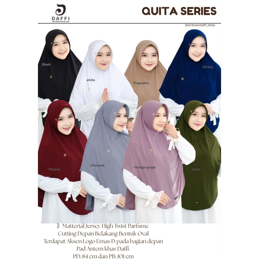 Daffi hijab _ QUITA SERIES _ Hijab syar'i