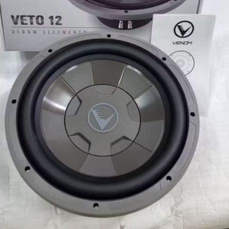 Subwoofer 12 Inch Venom Ellemento Veto 12 Pasif