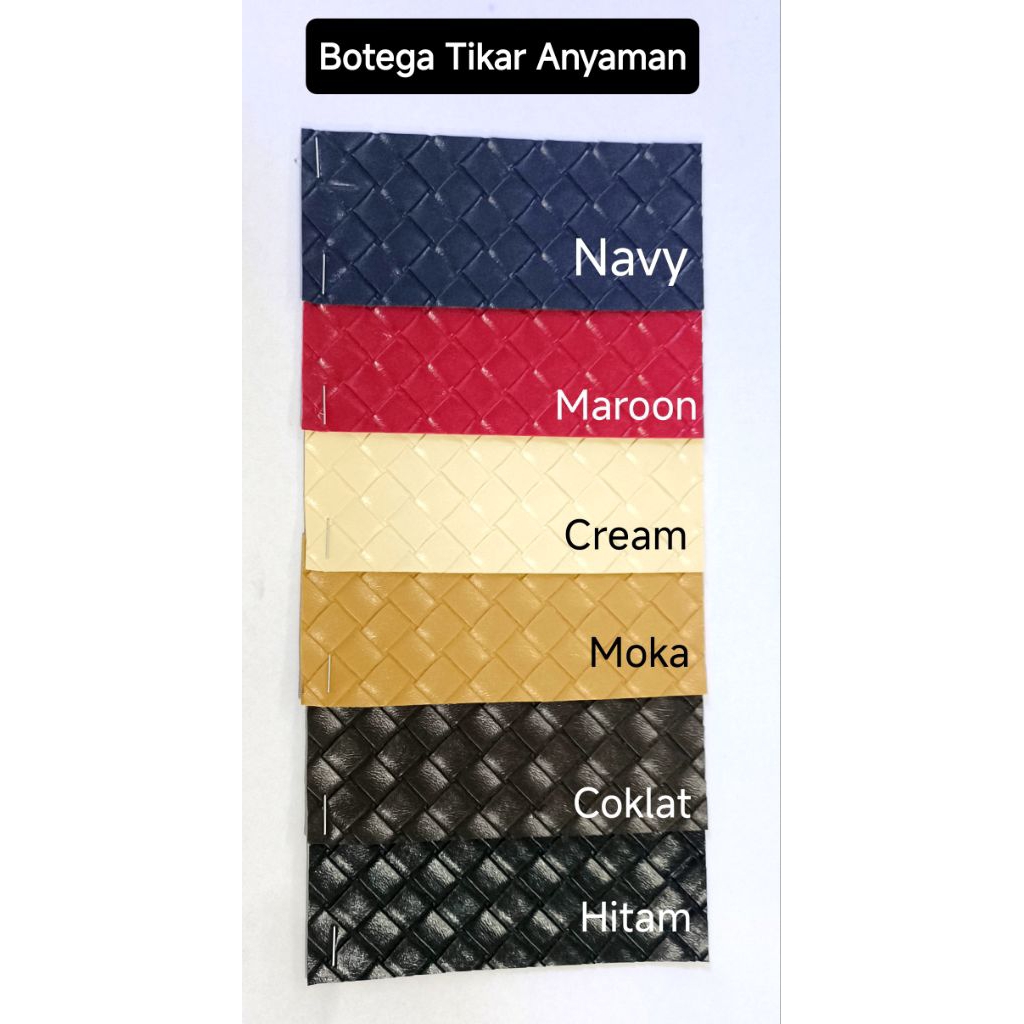 Bahan Kain Tas / Kulit Sintetis - Botega Tikar Anyaman