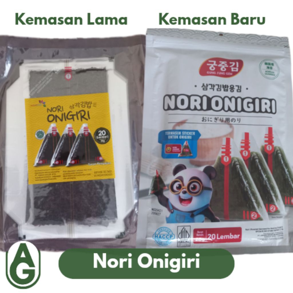 Nori Onigiri 10 Lembar / Nori Onigiri 20 Lembar / Nori Segitiga / Nori Onigiri Pekanbaru / Nori Onig