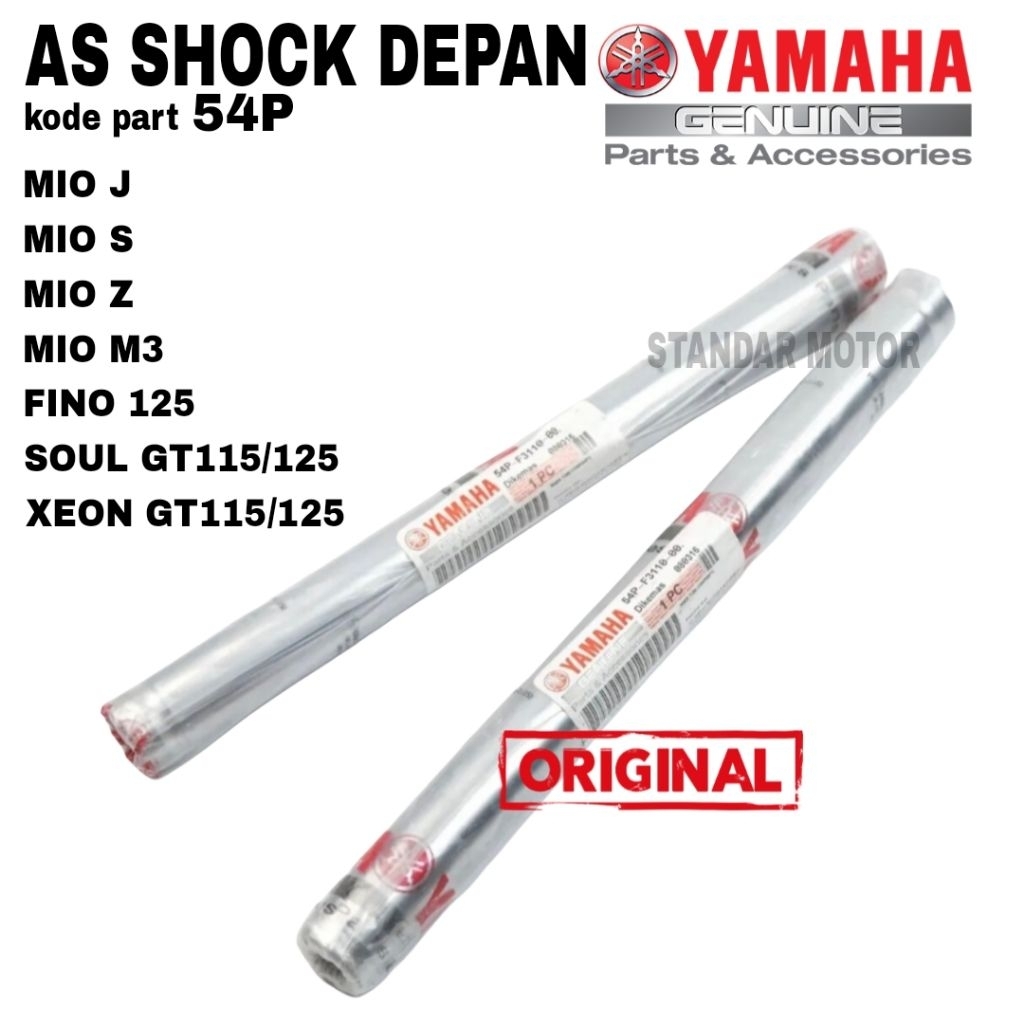 AS SHOCK DEPAN ORIGINAL YAMAHA...(kode  PART 54P) untuk motor MIO J/MIO SOUL GT 115/FINO 115/125/XEO