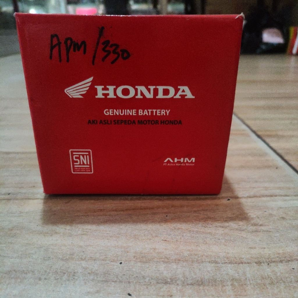 AKI HONDA ASLI SCOOPY, VARIO TECHNO, VERZA