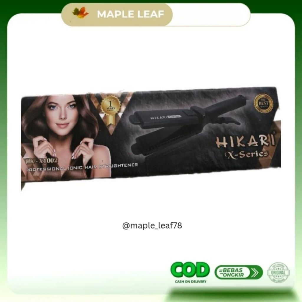 Catok Rambut Hikari X-Series Hk -X1002