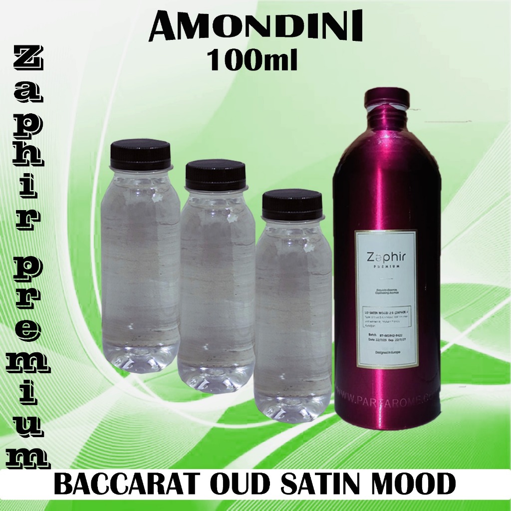 BACCARAT OUD SATIN MOOD PARFAROME PREMIUM PARFAROME 100ML TIDAK SEGEL