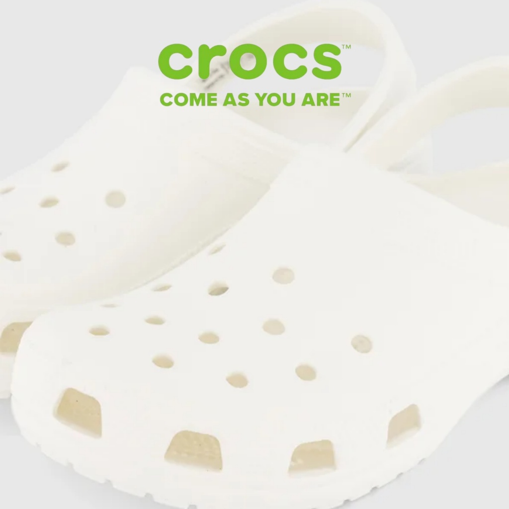 best sale 100% original crocs unisex classic clog sandal white crocs unisex classic clog sepatu