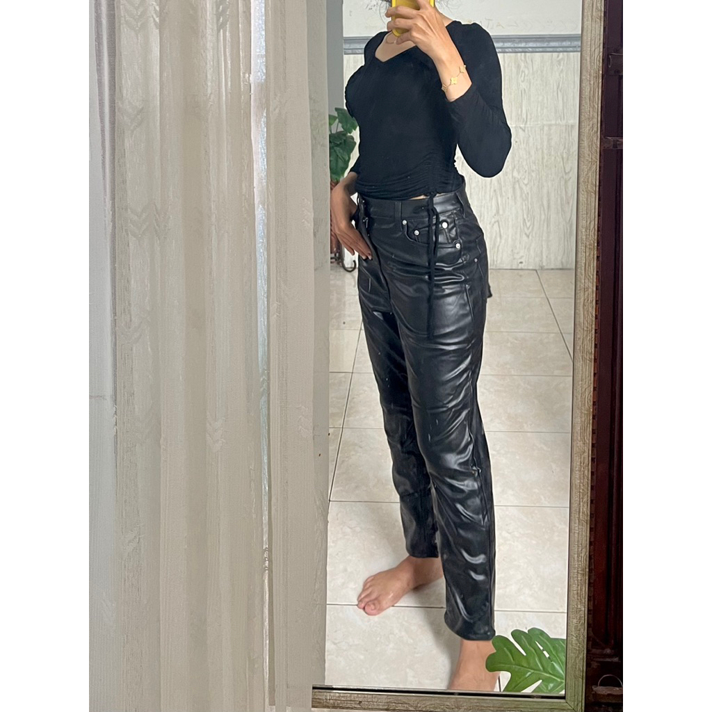 NEW Leather Pants DEVIDED H&M
