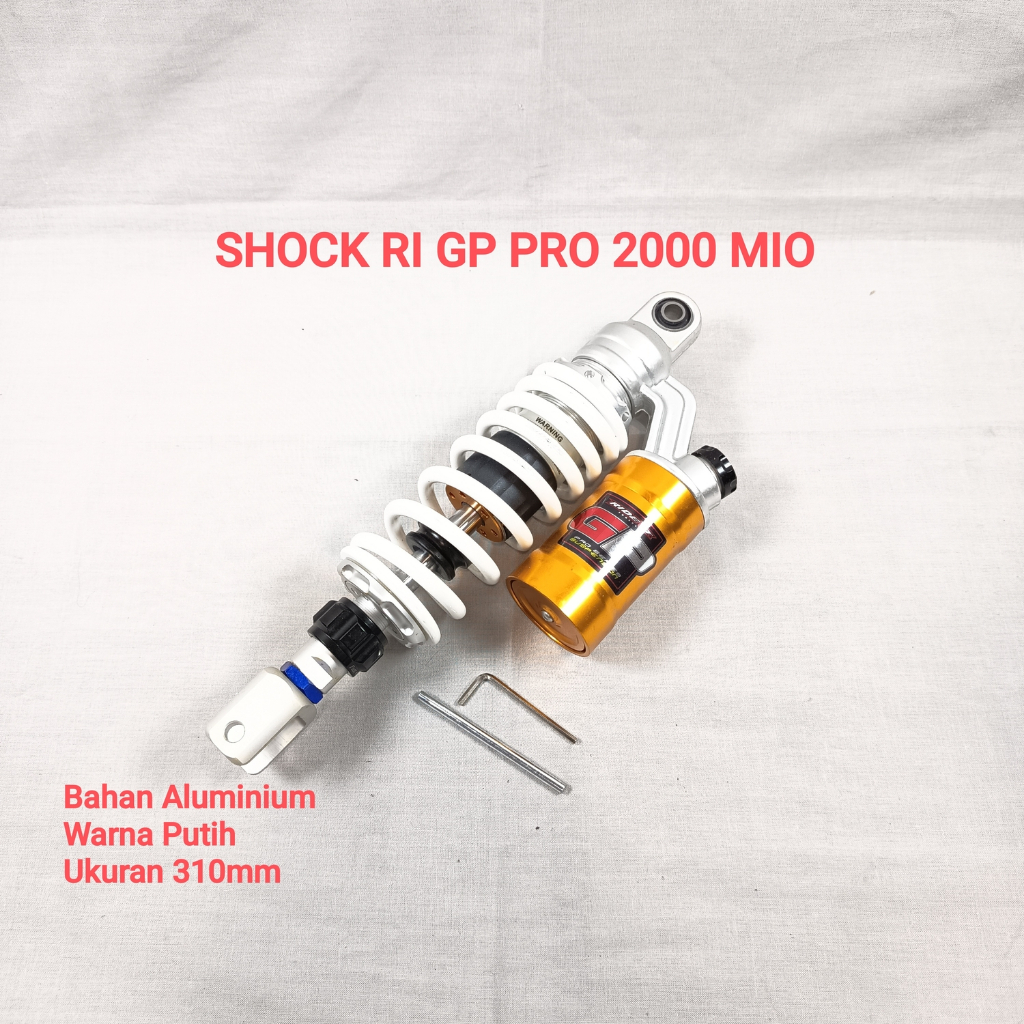 SHOCK MOTOR RIDE IT GP PRO 2000 MIO PUTIH
