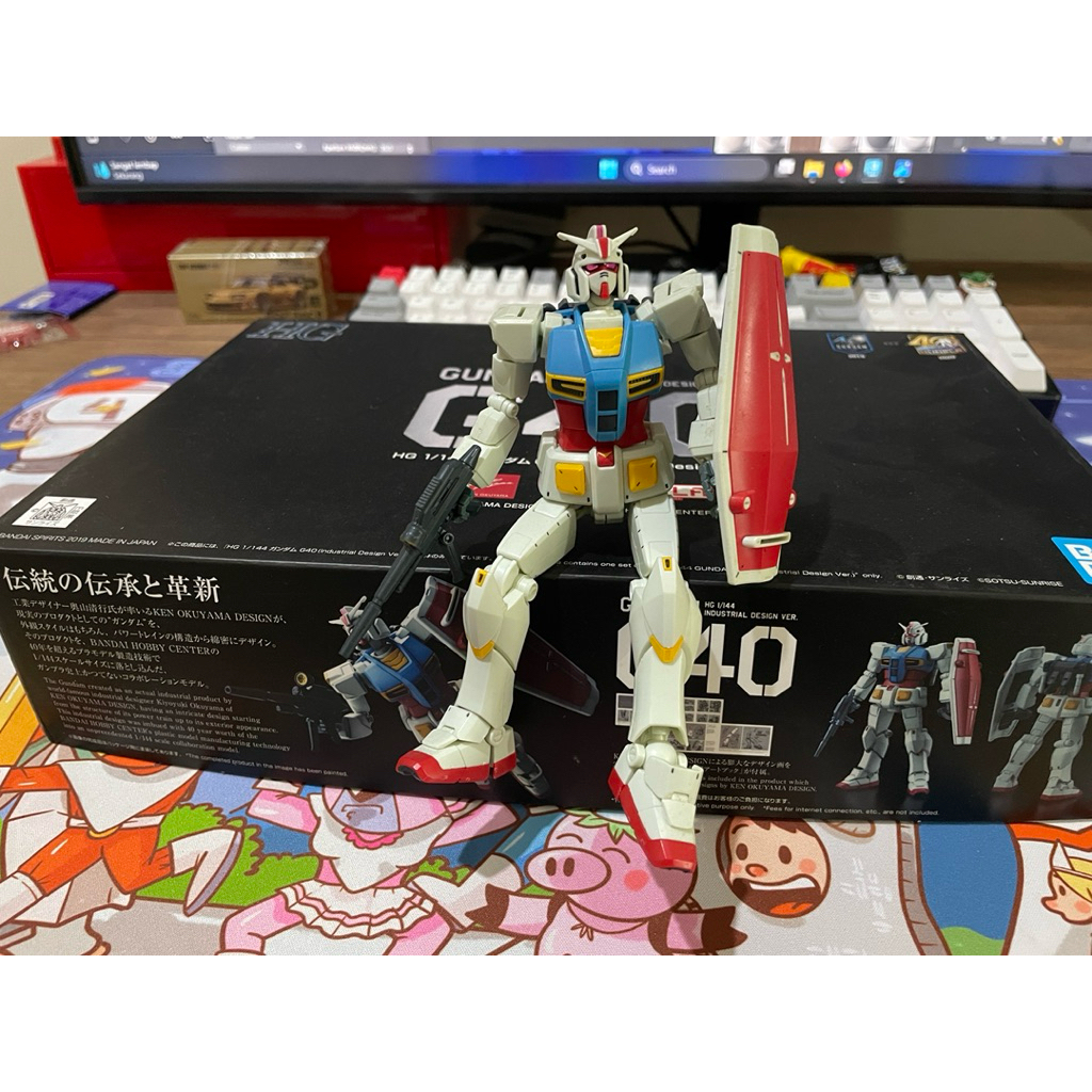 GUNDAM G40 RX78 HG RARE