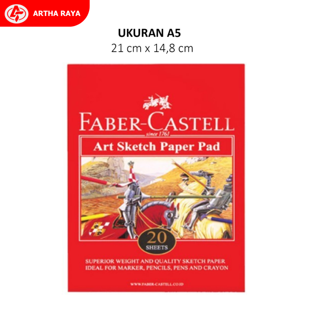 Faber Castell Art Sketch Paper Pad A5