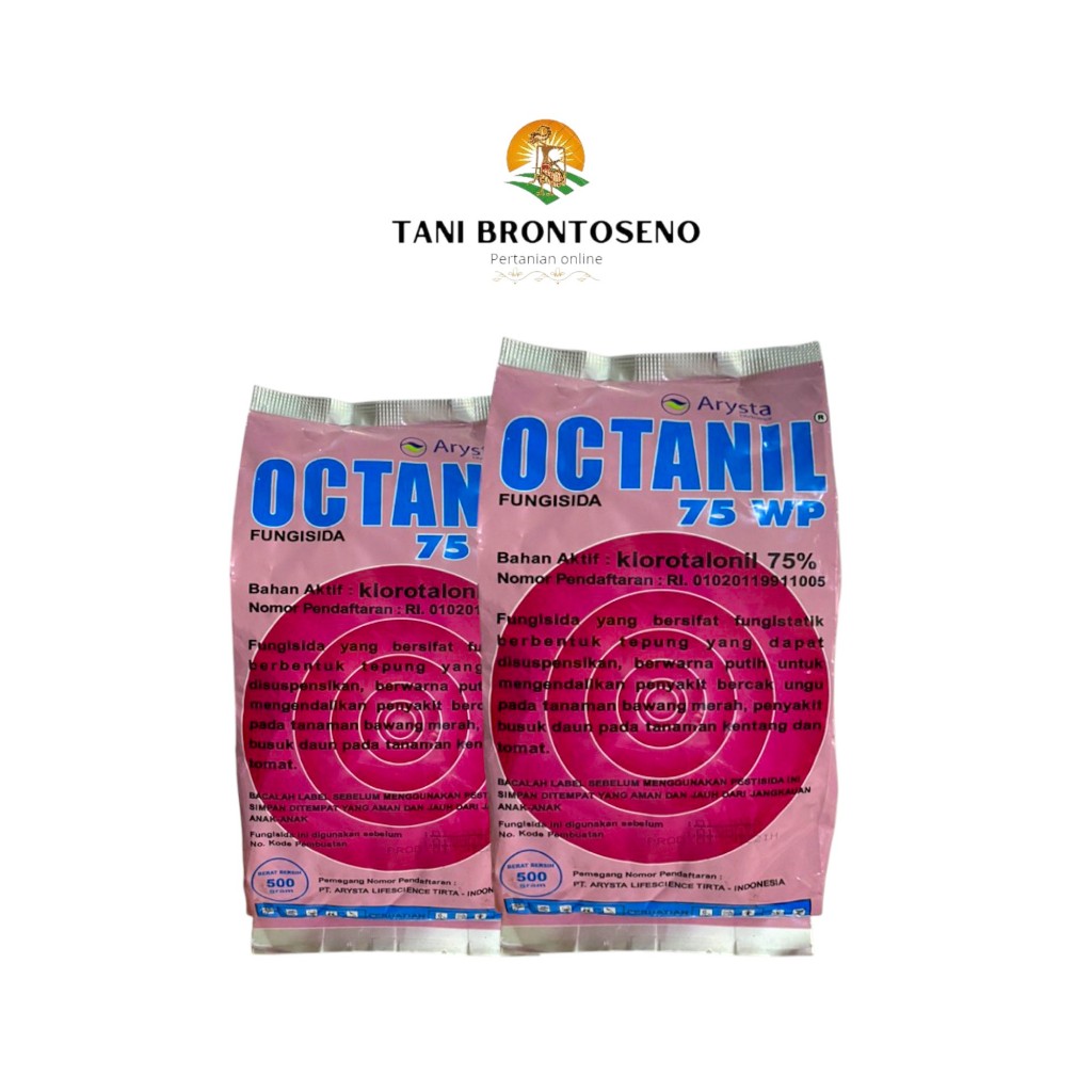 Fungisida Octanil 75WP 500g Arysta Klorotalonil
