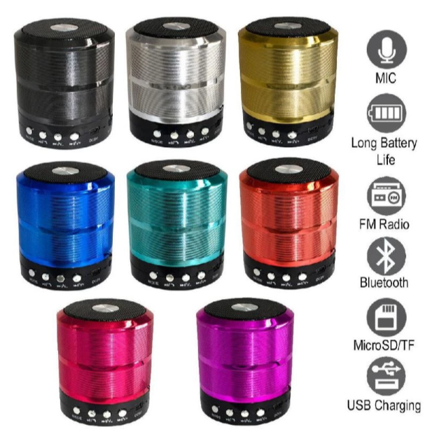 Fleco Speaker mini fleco WS-931 bluetooth wireless , mini portable WS 931