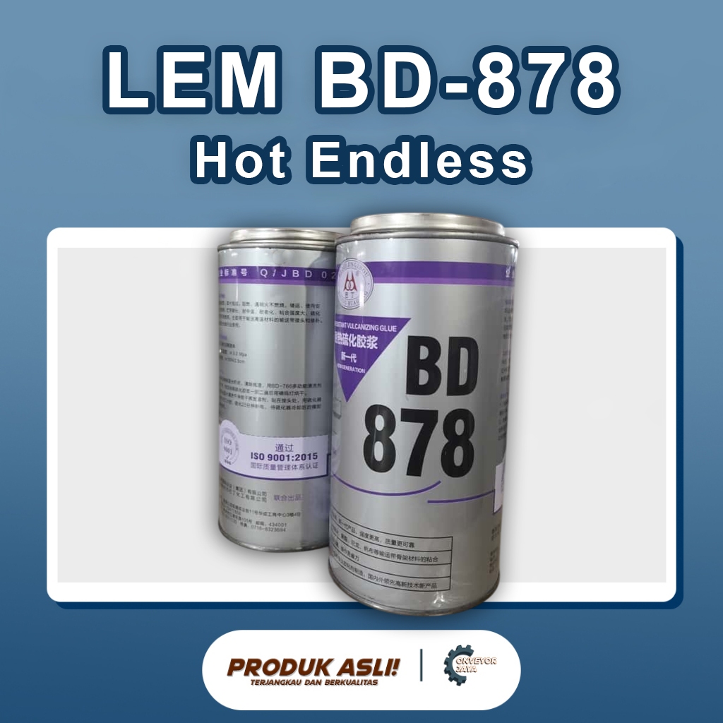 Lem Vulkanisir Panas BD878 | Hot Vulcanizing Glue Conveyor Belt