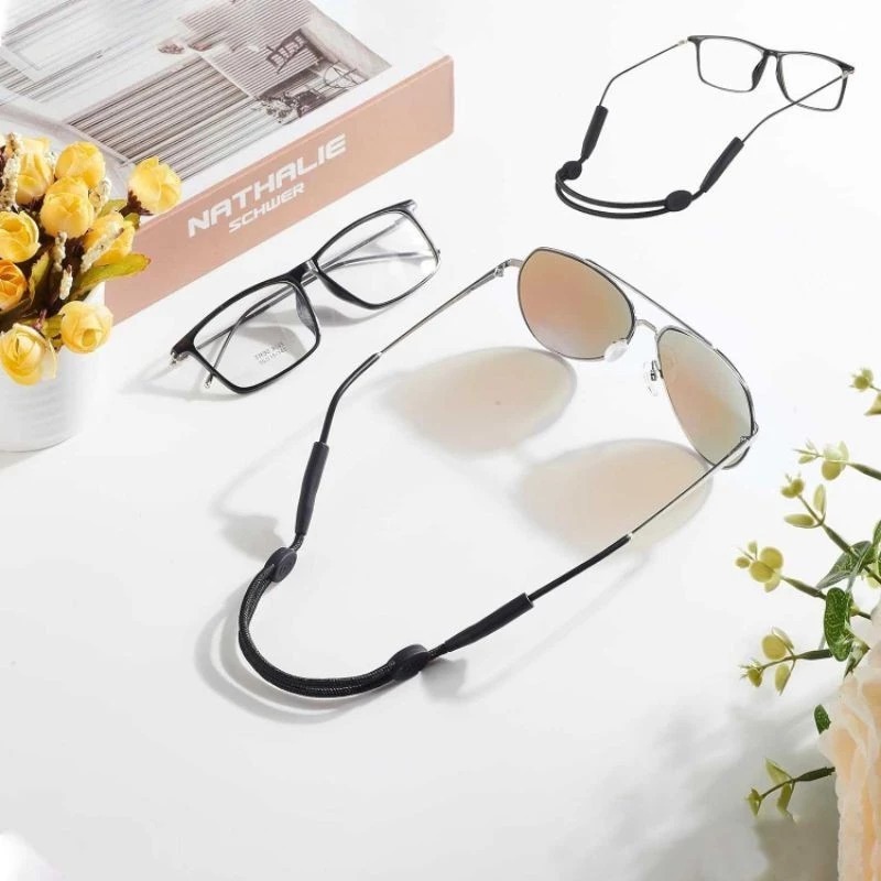 Strap Kacamata Olahraga Silikon Safety Sport Holder Strap Kacamata Silikon Tali Silikon Kacamata