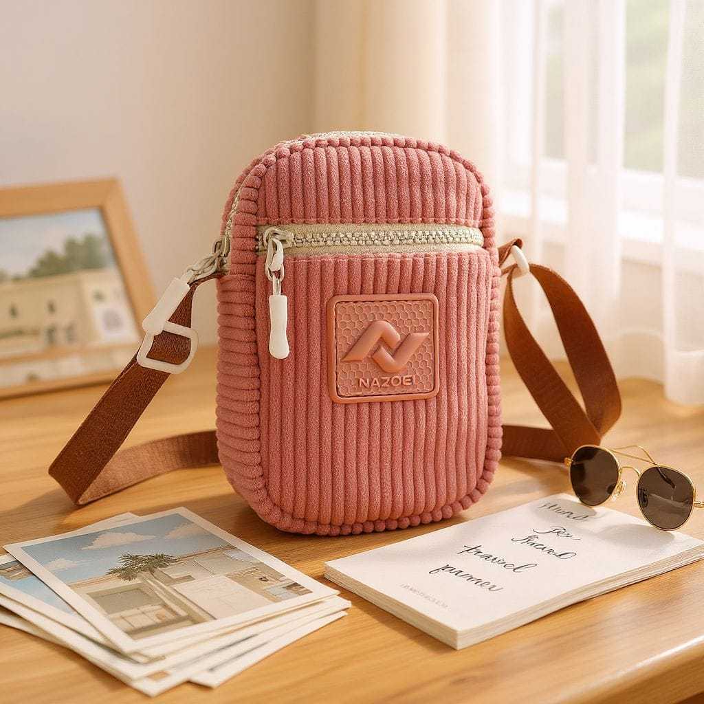Tas Selempang Corduroy Daily Wanita Livia Slingphone