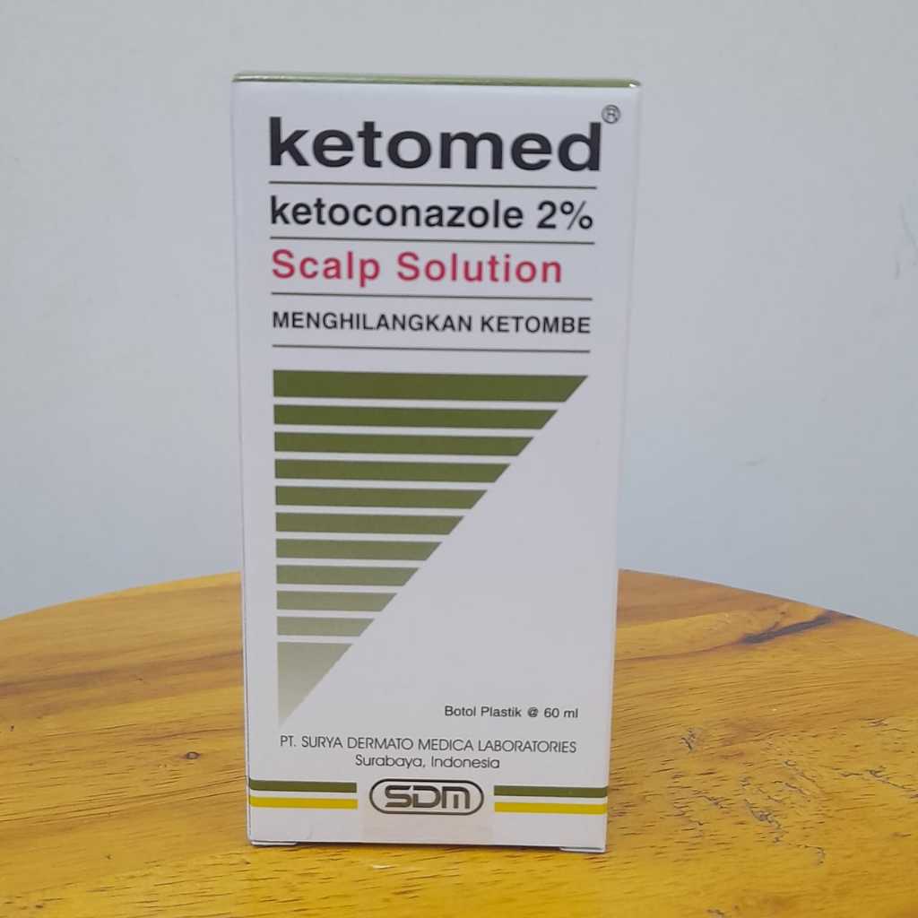 Ketomed Shampoo Antimikotik Untuk Ketombe Dan Dermatitis Seboroik 60 ml