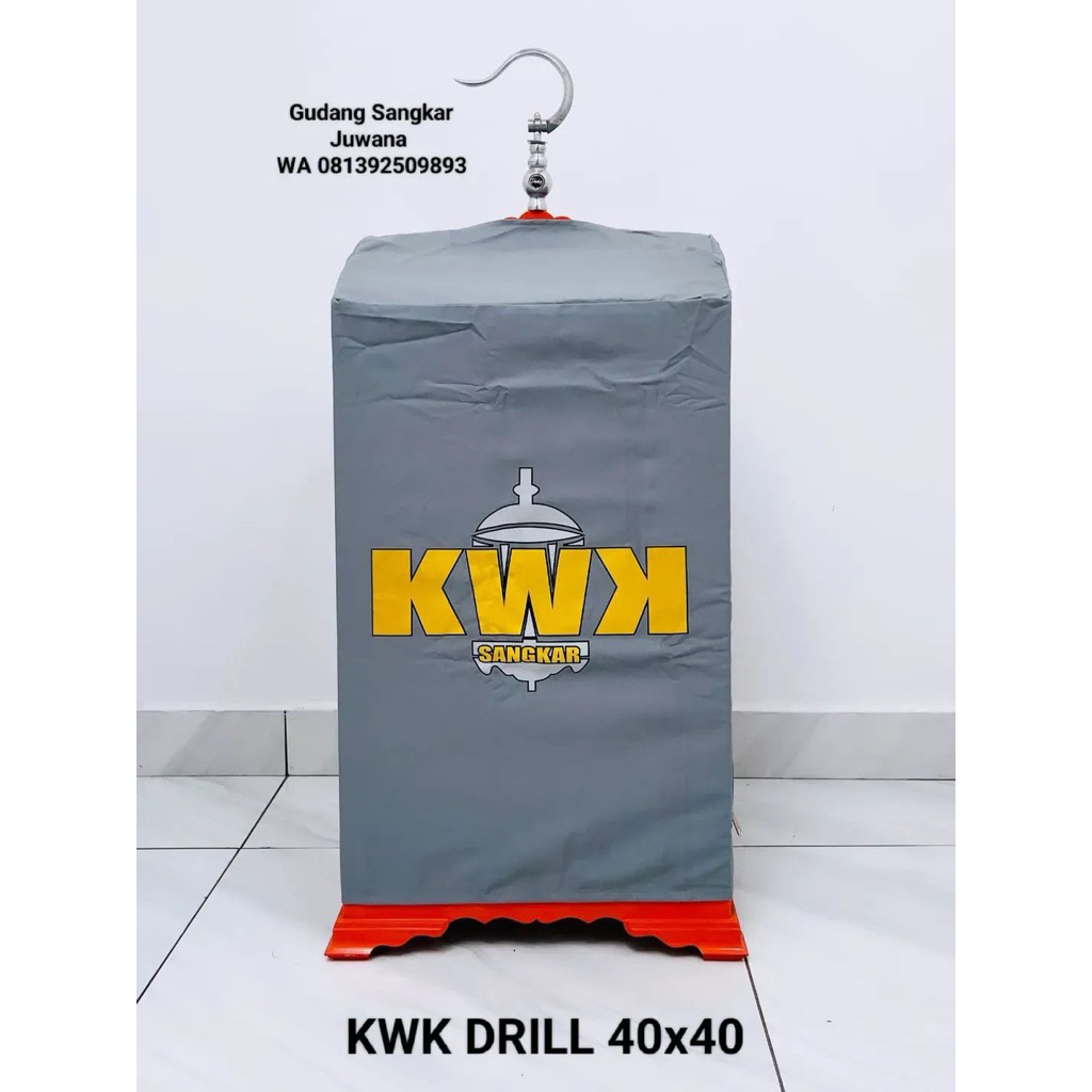 Kerodong Drill KWK Sangkar Kosan 40x40