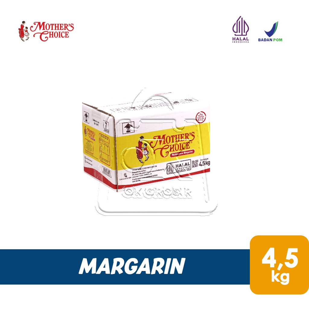 

Margarin Serbaguna Mother's Choice Multipurpose Margarine Bakery (Dus 4,5kg)