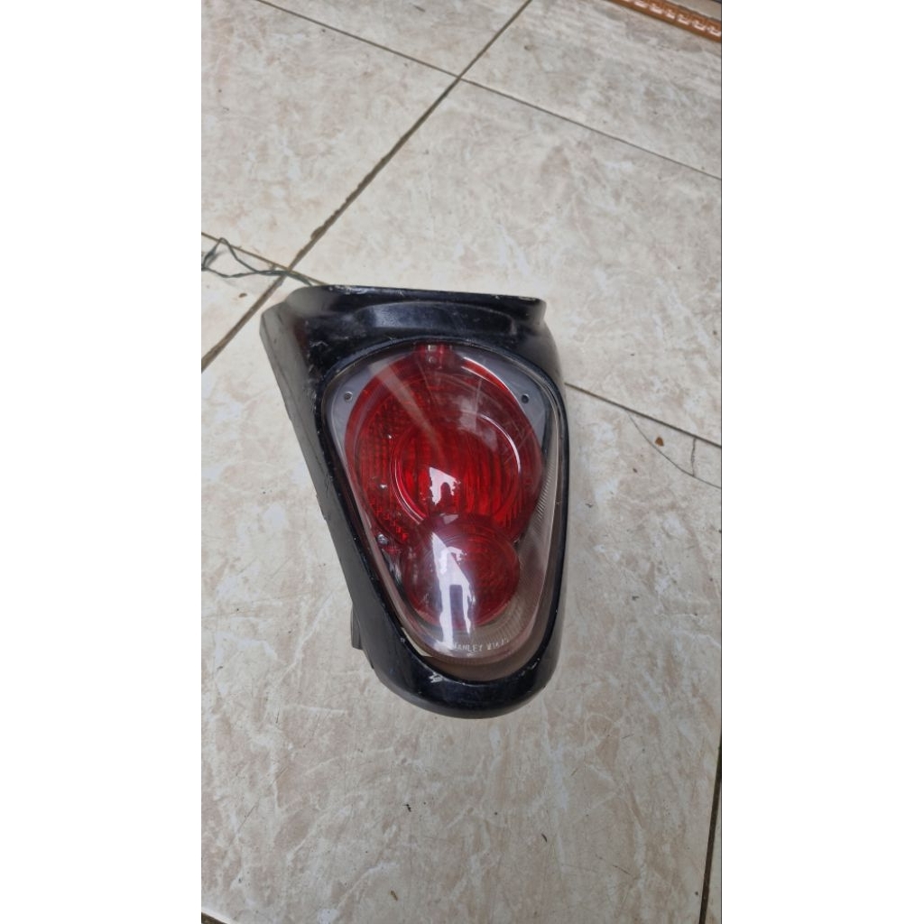 lampu stop honda scoopy fi 2016 putih asli original