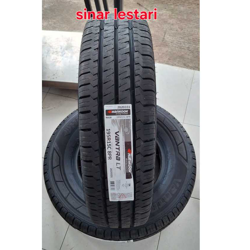 Ban Hankook vantra LT 195 R15 8PR Ban Mobil Toyota Hiace,Toyota Hilux, Traga (yg sdh ganti velg ke R