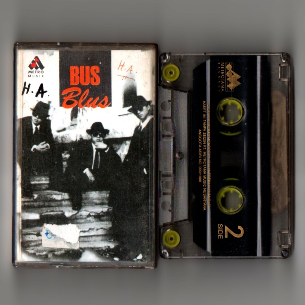 Kaset Pita Indonesia - Bus Blus / Saswi Widjanarko, Budi Dalton dan Ukun KC // Self-titled - Tape Te