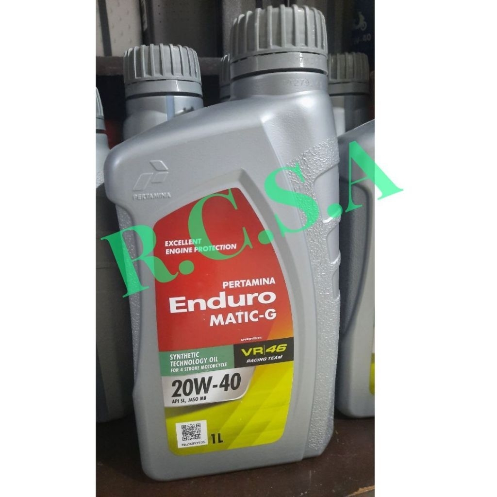 OLI ENDURO MATIC-G 20W-40 API SERVICE SL JASO MB 1 LITER ORIGINAL