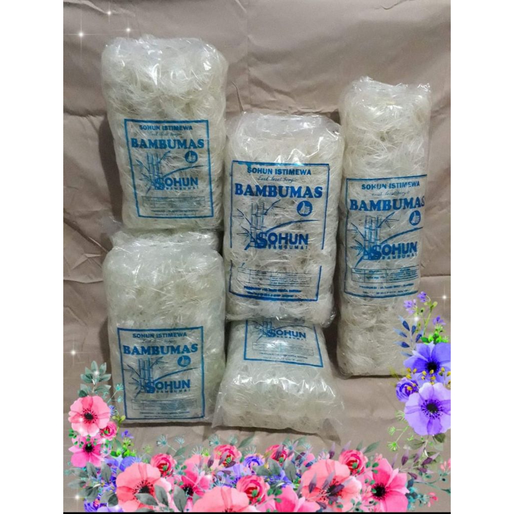 MIE SOUN SOHUN,BAMBU MAS UNTUK SOTO 1/2kg