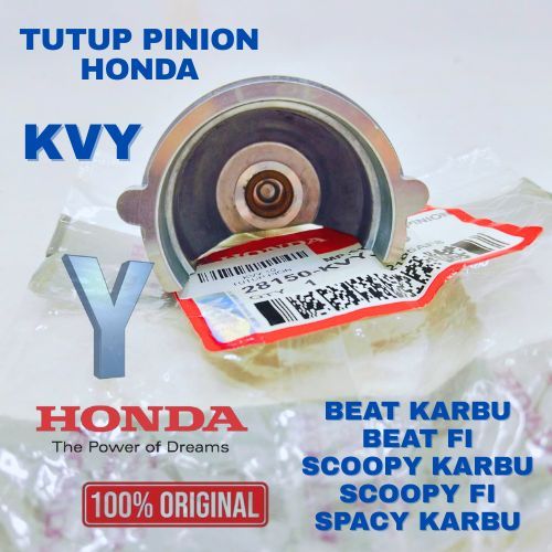 TUTUP PINION HONDA KVY BEAT KARBU BEAT FI SCOOPY KARBU SCOOPY FI SPACY KARBU ORIGINAL HONDA