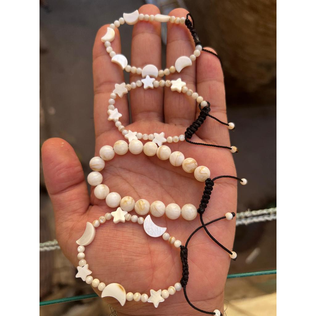 Gelang dari kerang laut asli
