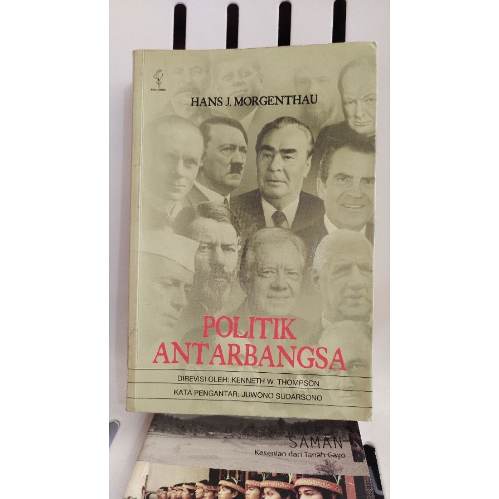 buku (original bekas) politik antar bangsa - hans j.morgenthau
