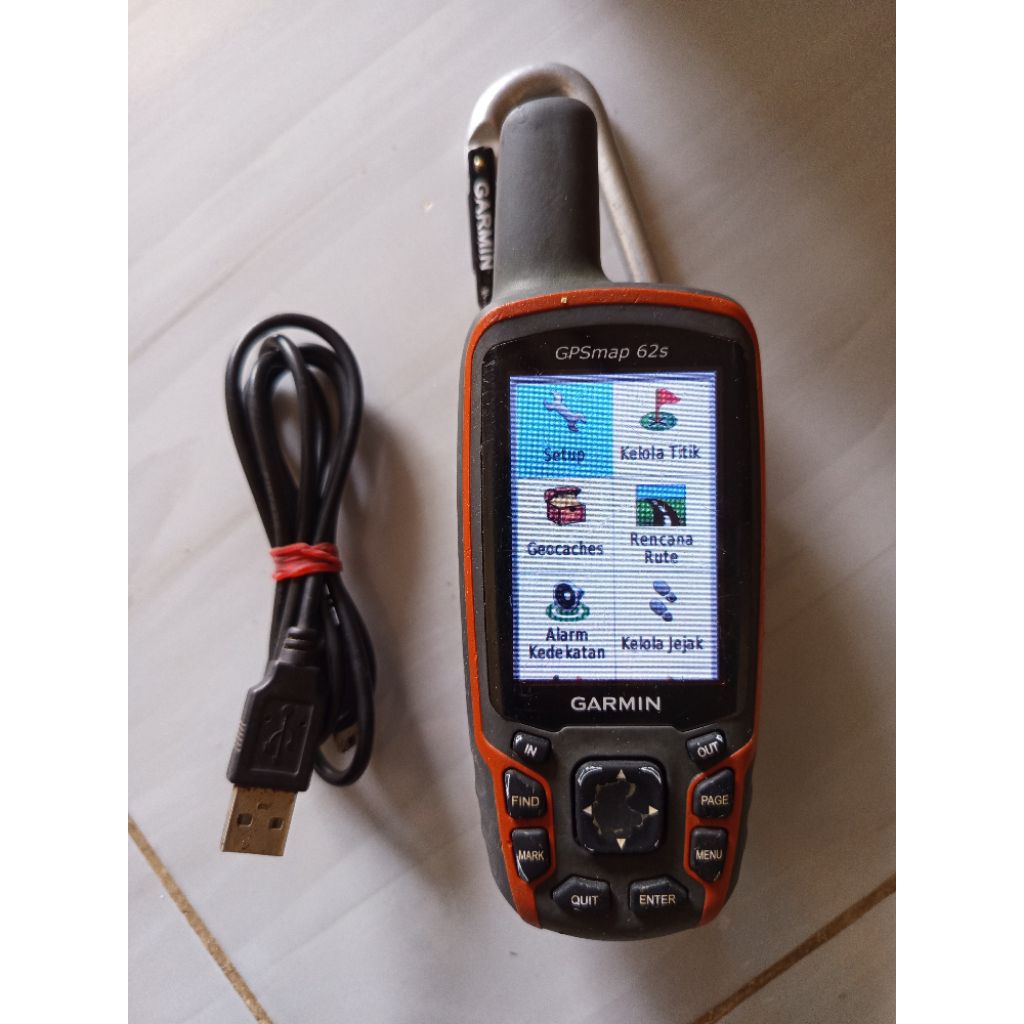 Gps Garmin 62s Bekas / Garmin Gpsmap 62s Second Batangan