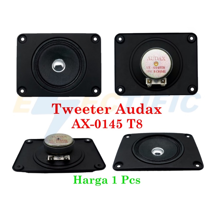 SPEAKER AUDAX AX 0145 T8 Tweeter 3 Inch Speaker Pasif AX-0145 T8 Tweeter