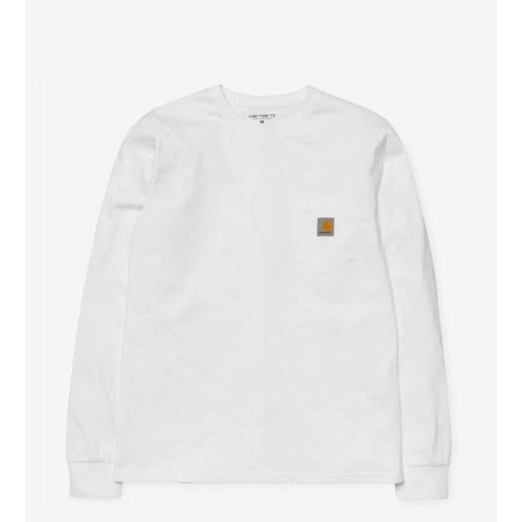 Carhartt Pocket Loose Long Sleeve White