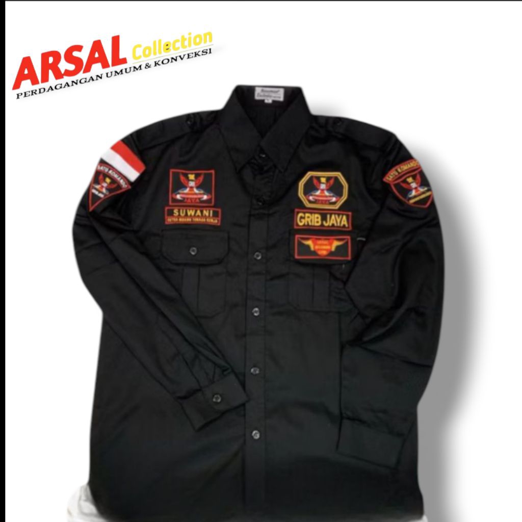KEMEJA GRIB JAYA|Baju GRIB JAYA|SERAGAM GRIB JAYA