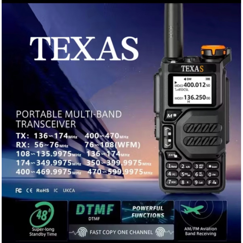 HT WALKIE TALKIE TEXAS TX3