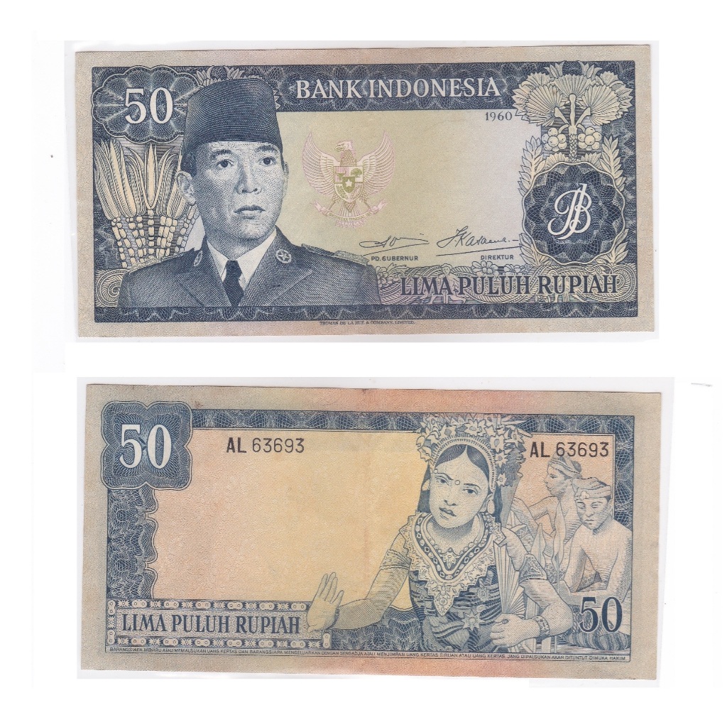 50 Rupiah Soekarno (1960)