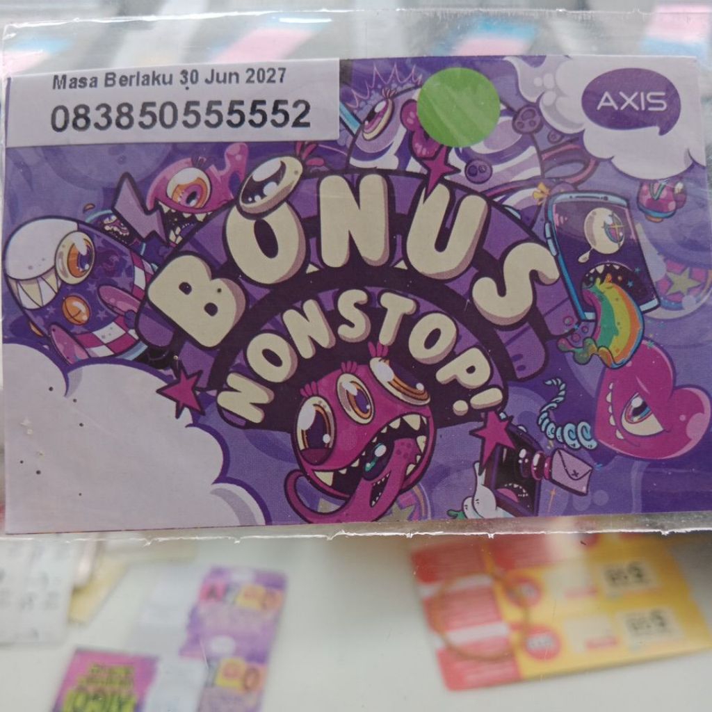 Nomer CANTIK AXIS NASIONAL