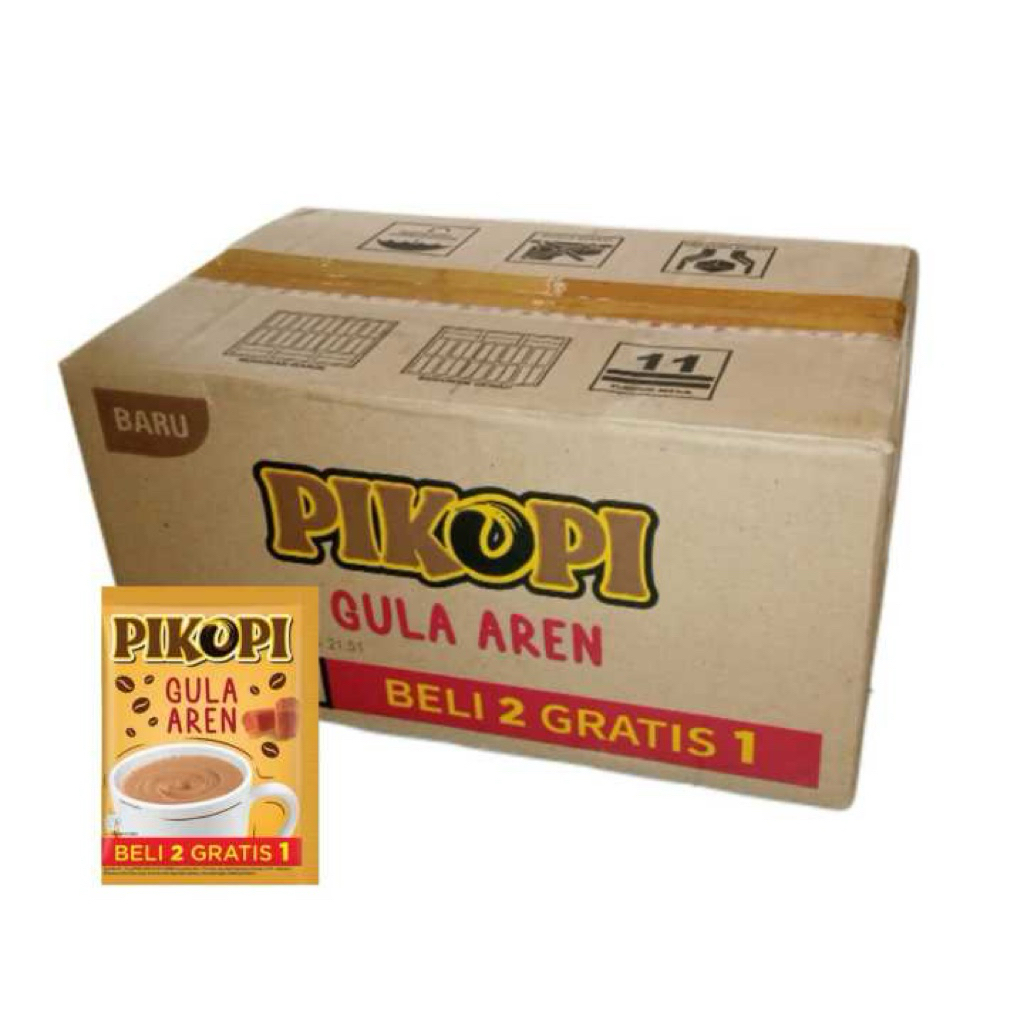 Pikopi Gula Aren 1 Dus (12 Renceng/180pcs)