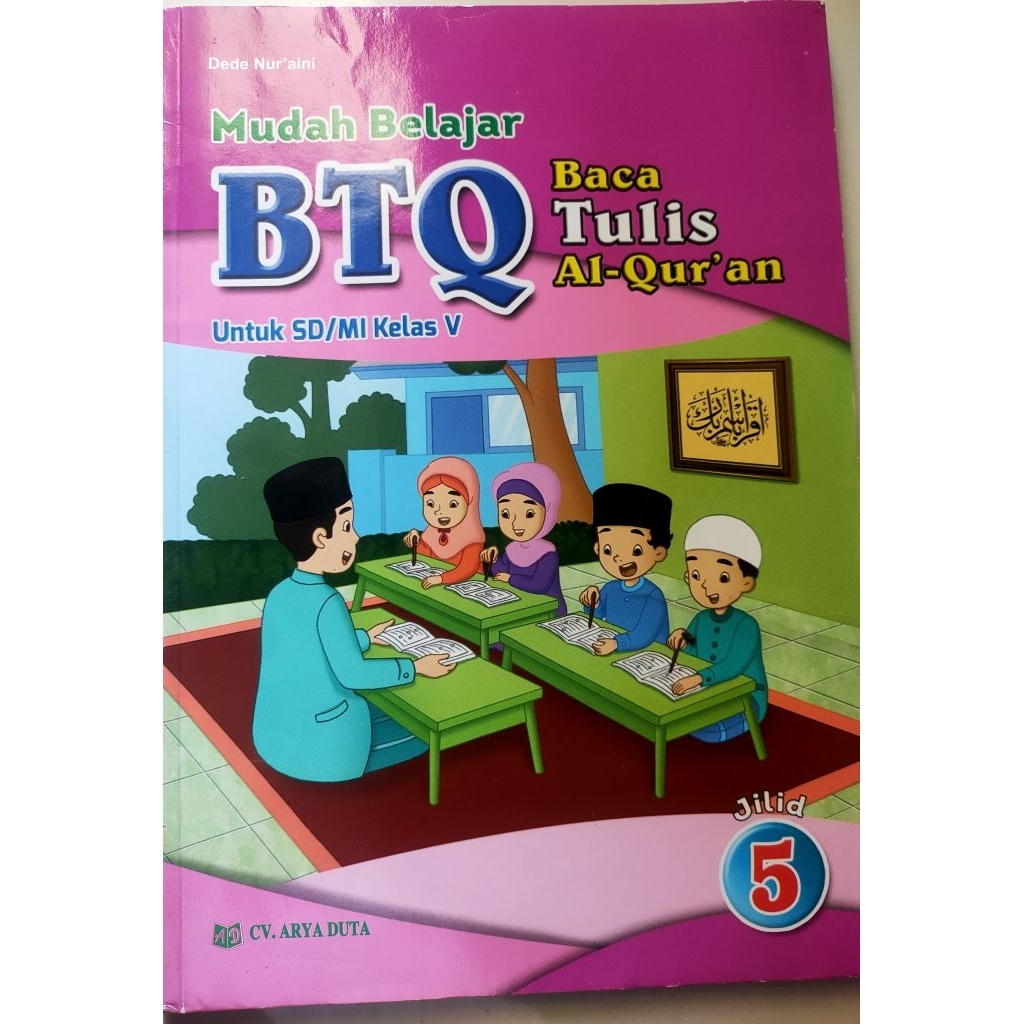 buku BTQ baca tulis al qur'an