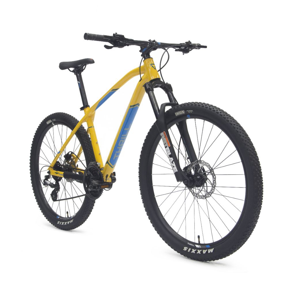 SEPEDA GUNUNG MTB THRILL VANQUISH 3.0 UKURAN 27.5 SIZE M KONDISI BARU