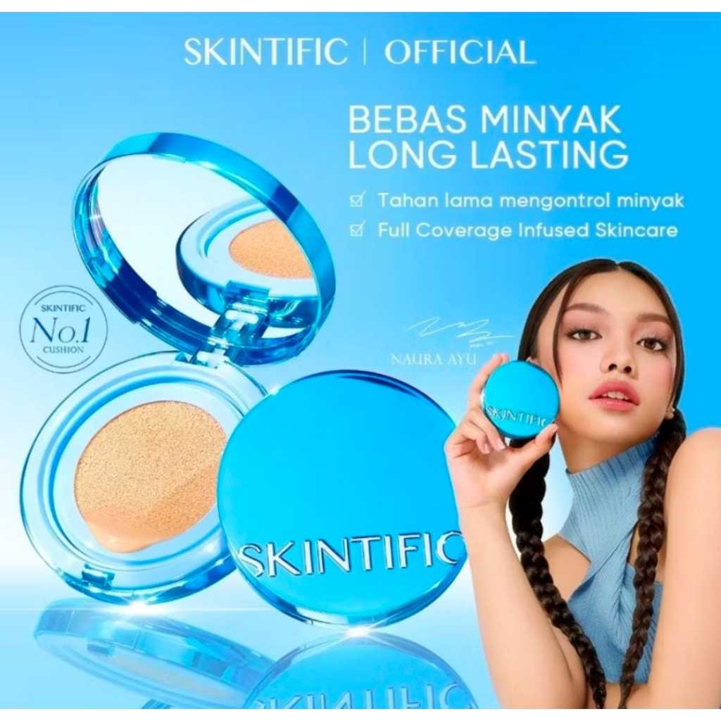 [Sama Tempat] Skintific Perfect Stay Velvet Matte Cushion 11 Gr | DC