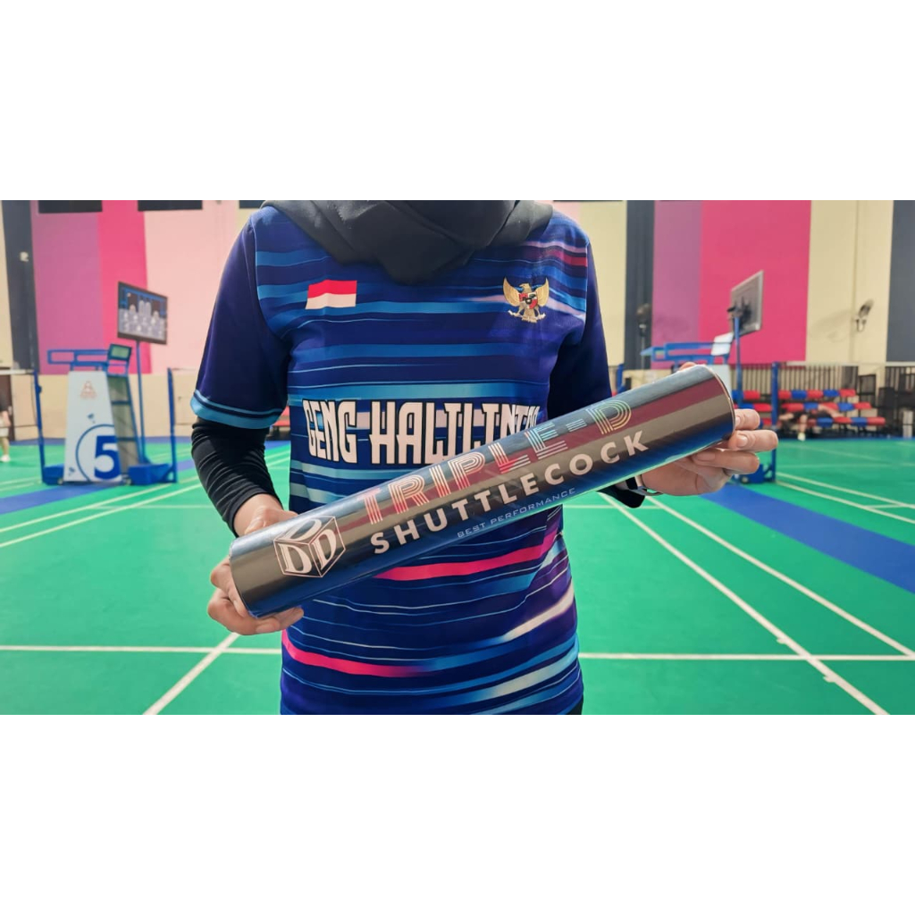 TRIPLE-D SHUTTLECOCKS / KOK BADMINTON / KOK BULU TANGKIS / COCK PREMIUM HIGHT QUALITY ISI 12 / MREK 