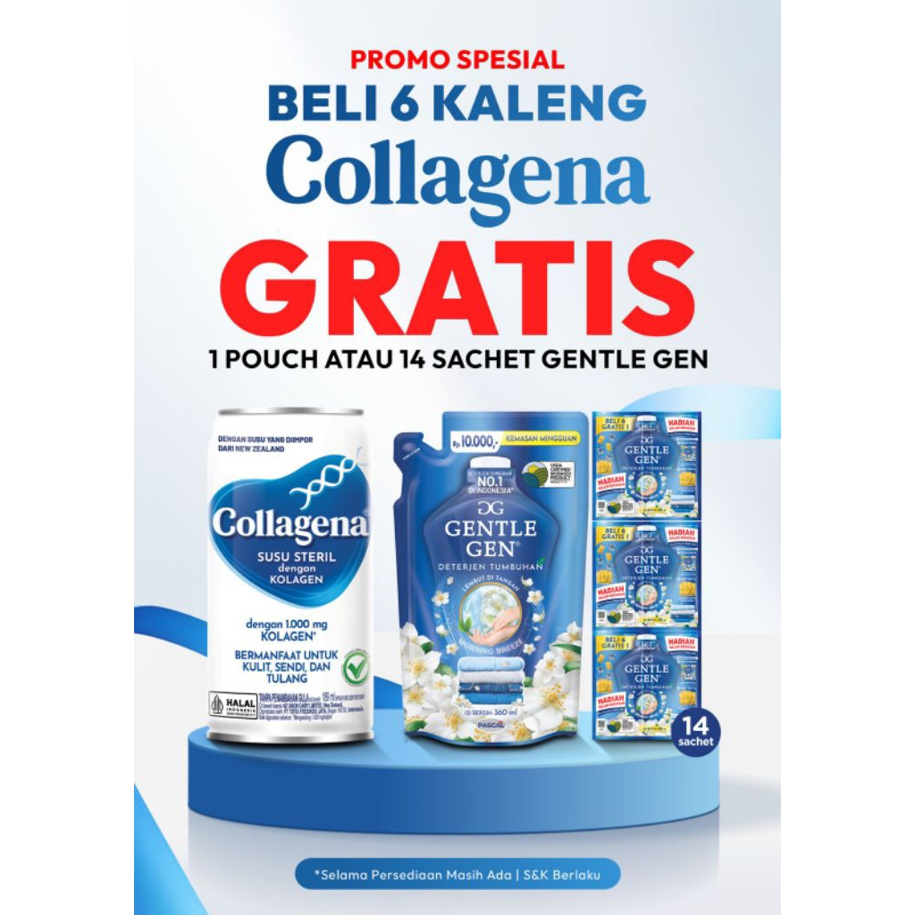 Collagena Susu Steril Paket Isi 6