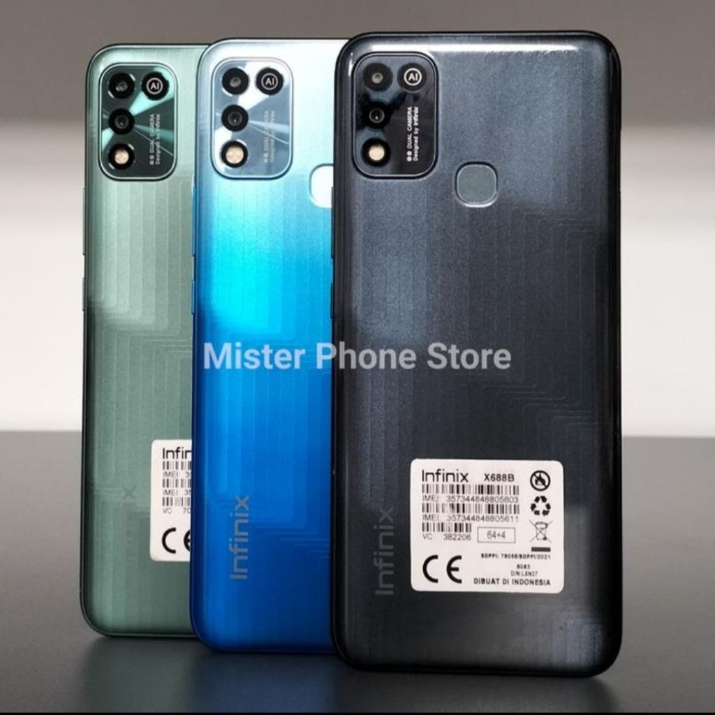 Infinix Hot 11 Play 3/32 | 4/64 GB Ex Resmi Indonesia Second Bekas Original